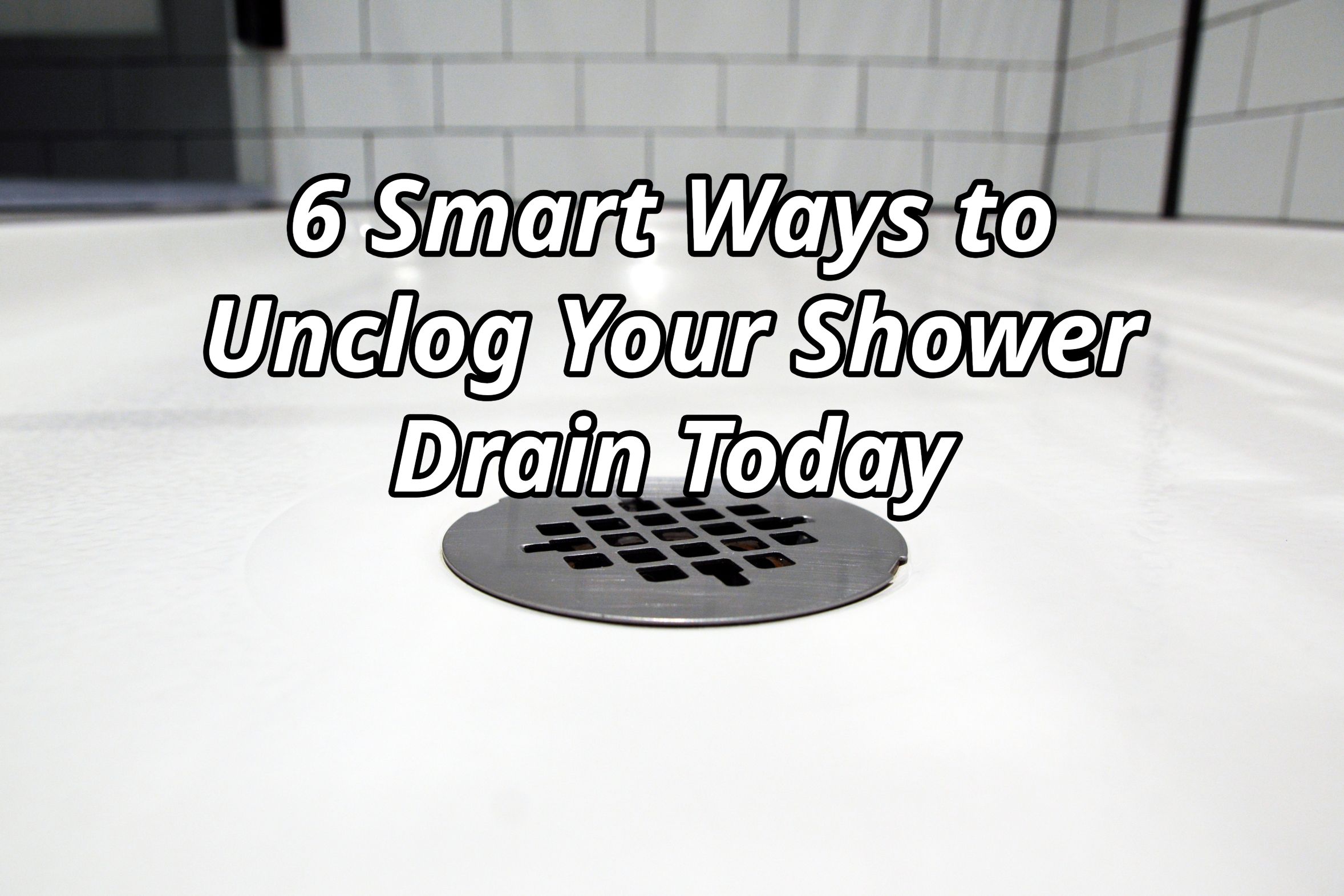 Lancaster Ohio plumbing blog on how to unclog your shower drain.
