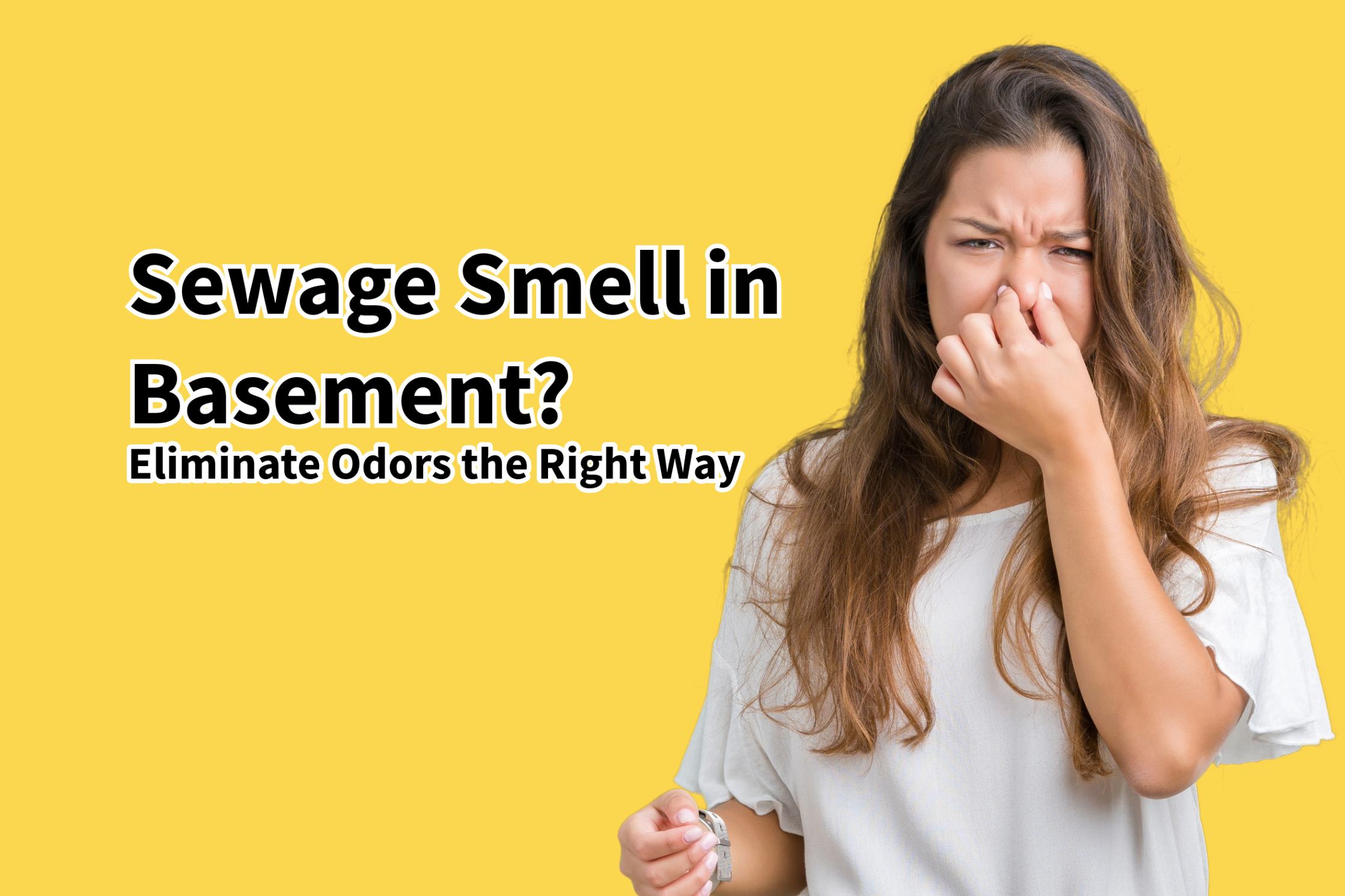 Lancaster, Ohio plumbing blog on how to address sewage smells in your basement.